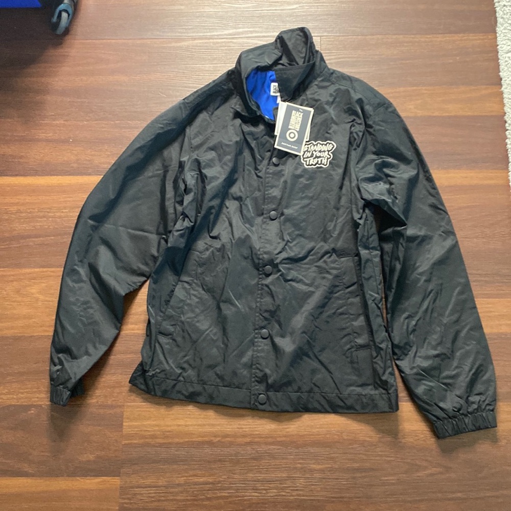 Black History Month, men’s, multiple sizes,  black, light jacket, NWT
